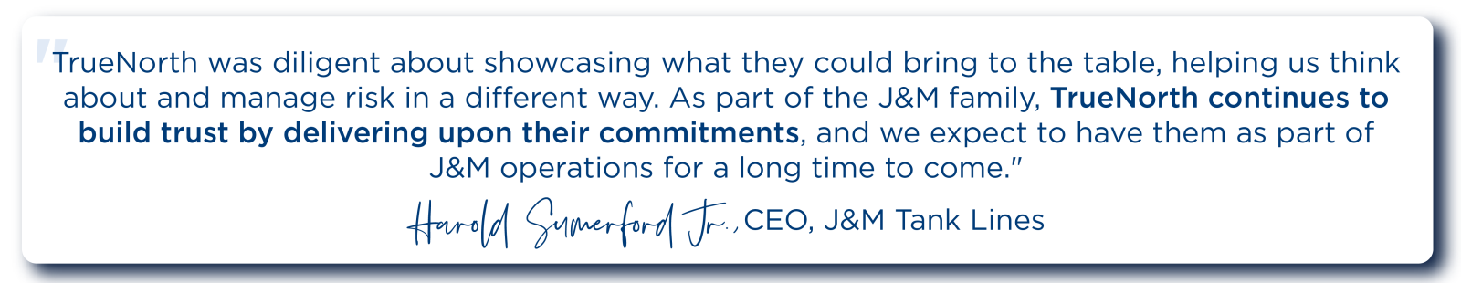 Client testimonial 3